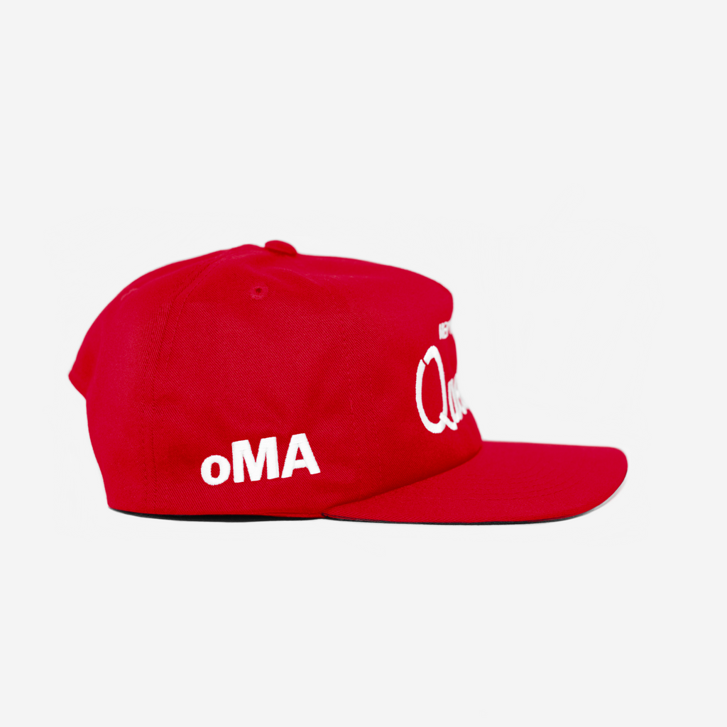 QUEENS, NEW YoRK THRoWBACK HAT (RED)