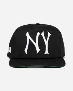 NY HAT (GREEN BRIM)