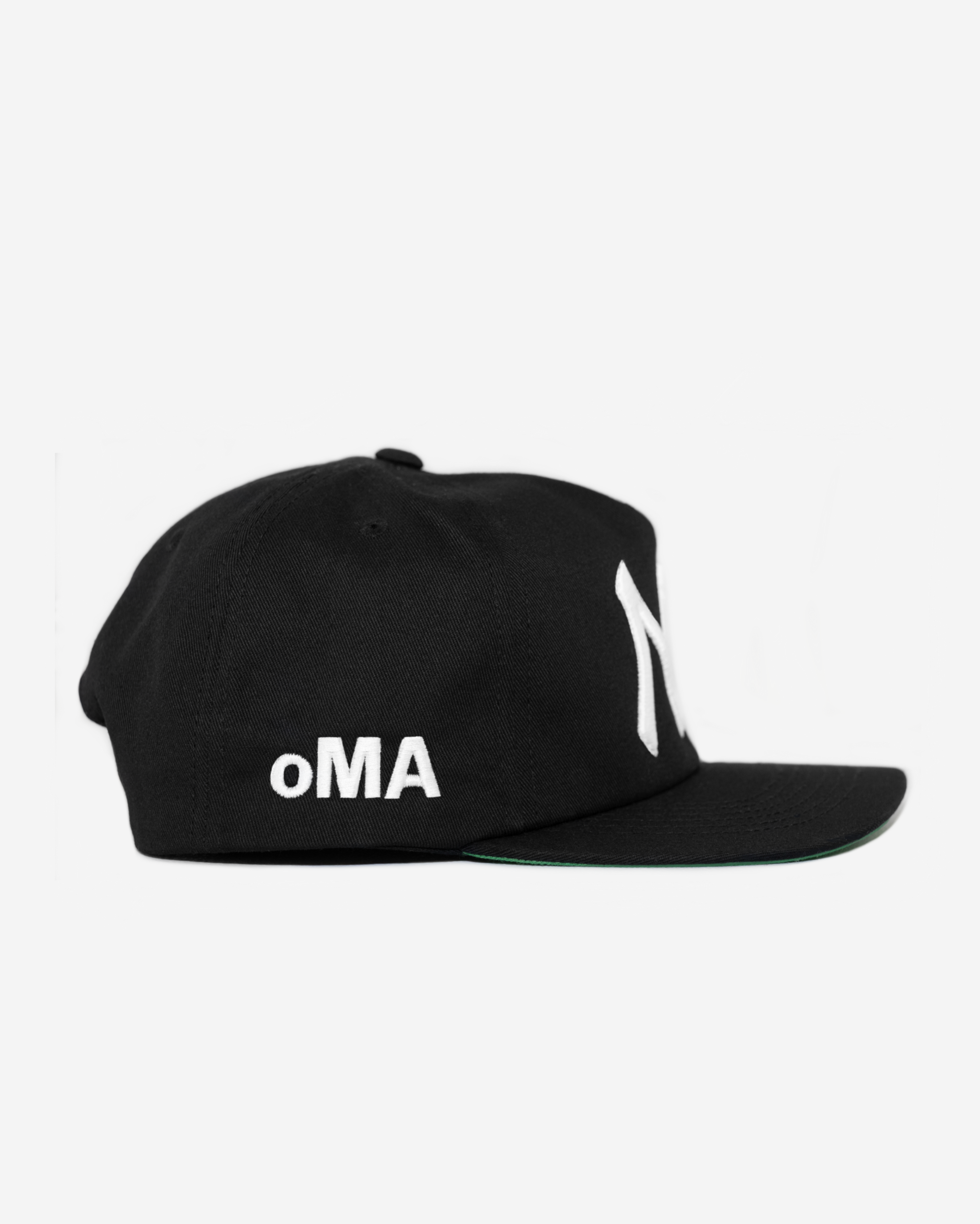 NY HAT (GREEN BRIM)