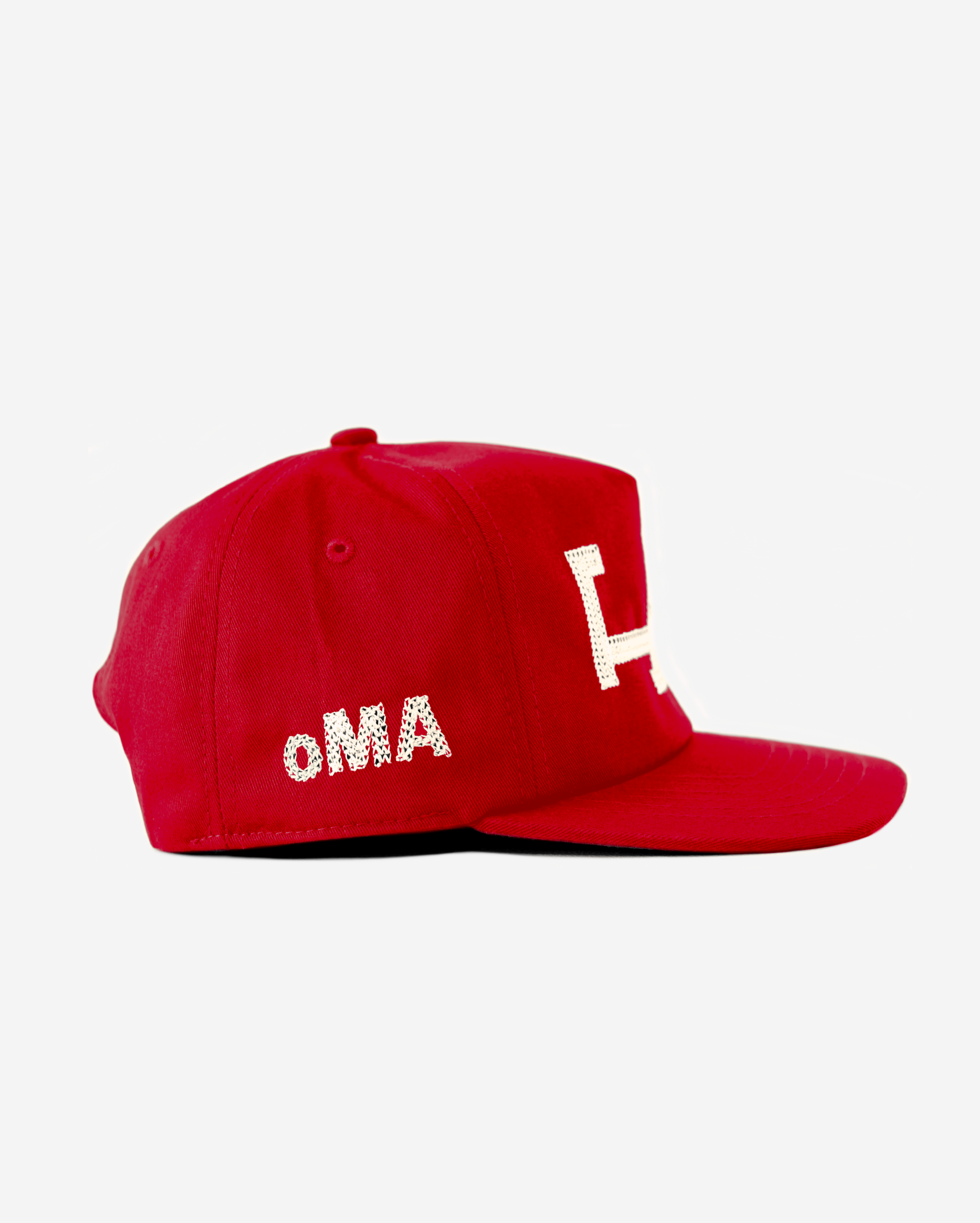 LA CHAIN STITCH HAT (RED)