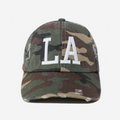 LoS ANGELES DISTRESSED HAT (ARMY CAMo)