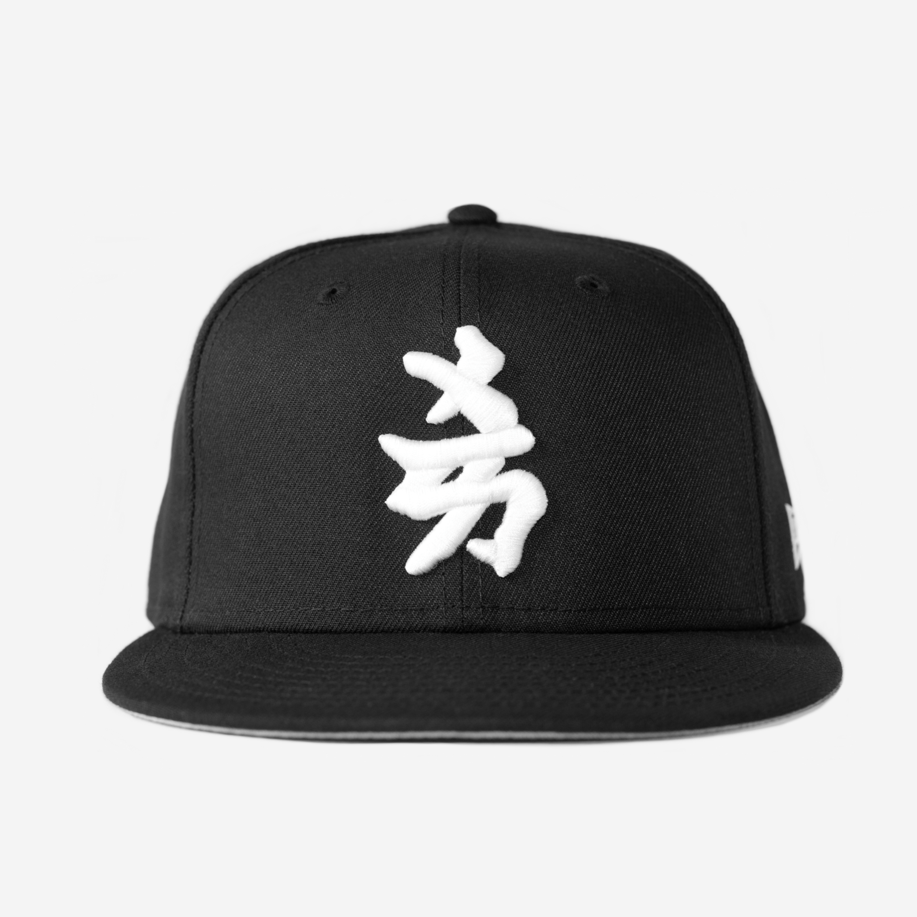 NY KANJI FITTED HAT (BLACK)