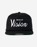 HEAD oF VISIoN THRoWBACK HAT (BLACK)