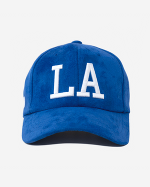 LoS ANGELES SUEDE HAT (BLUE)