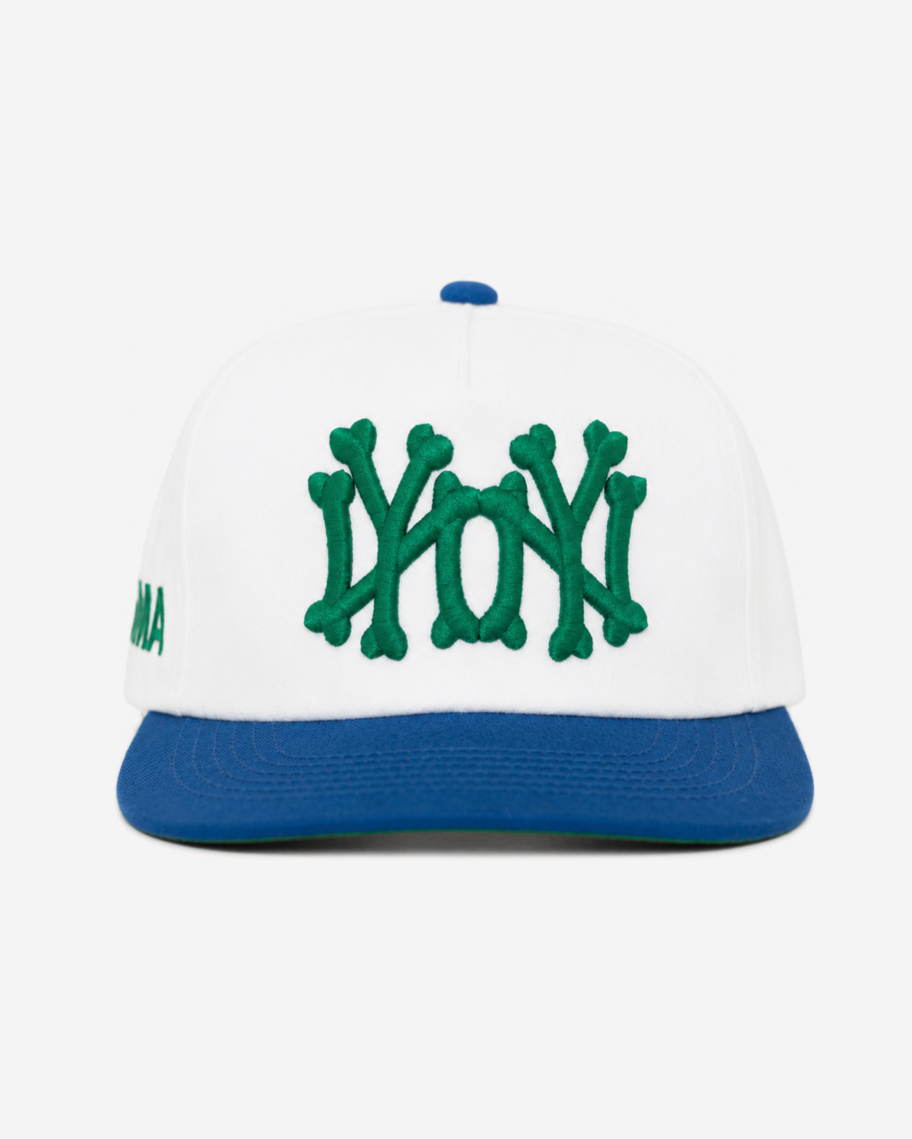 NY NY BRASIL BONES HAT (IVoRY/BLUE)