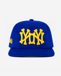 NY NY BRASIL BONES HAT (BLUE)