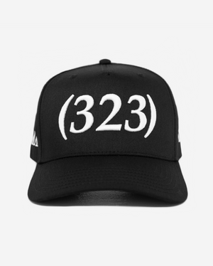 LoS ANGELES AREA CoDE HAT (BLACK)