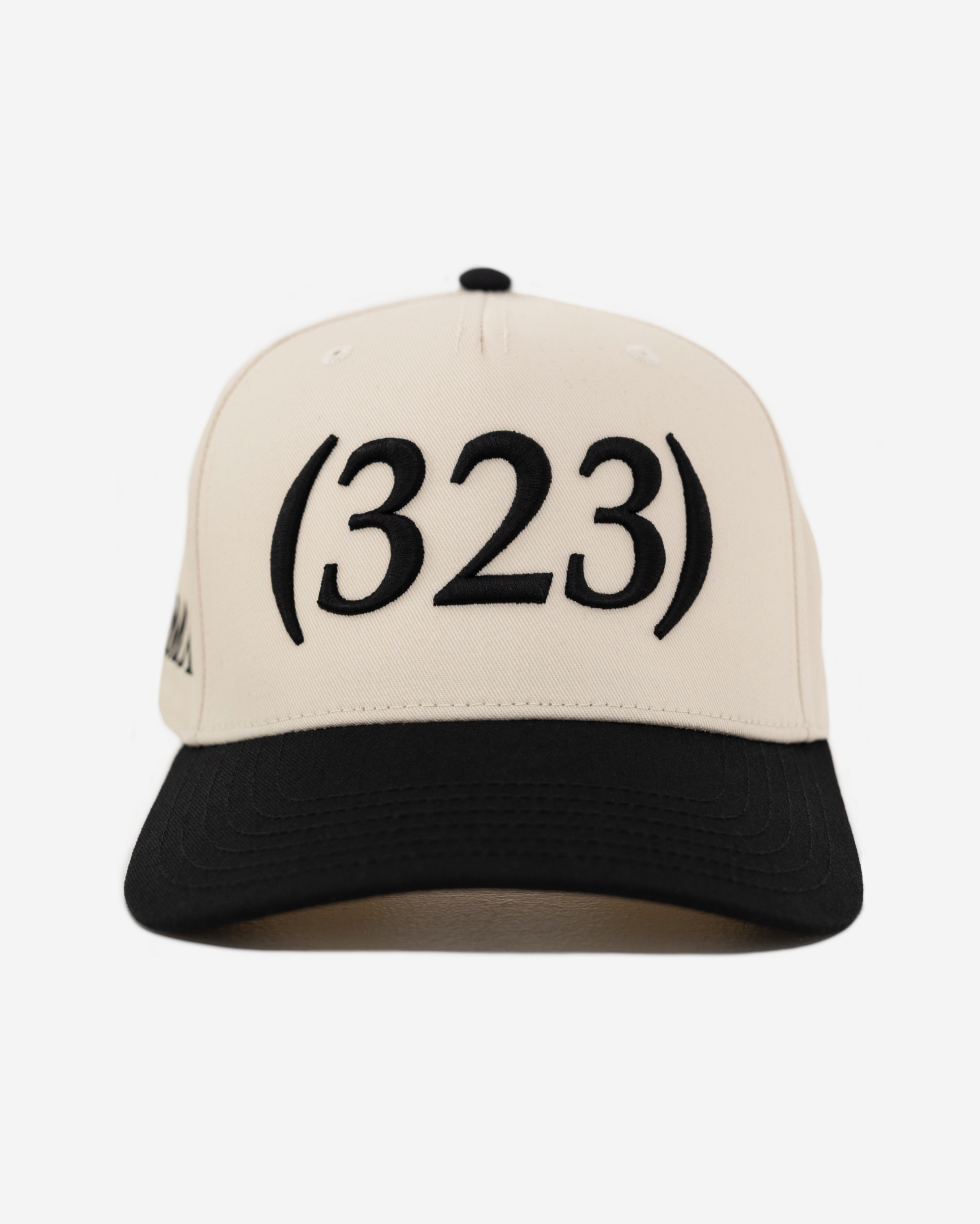 LoS ANGELES AREA CoDE HAT (CREAM)