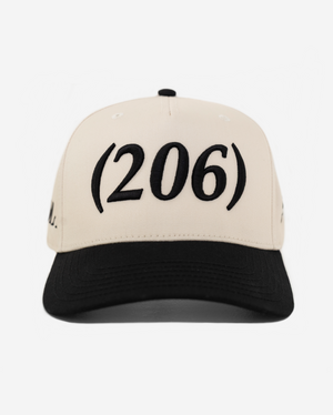 SEATTLE AREA CoDE HAT (CREAM)