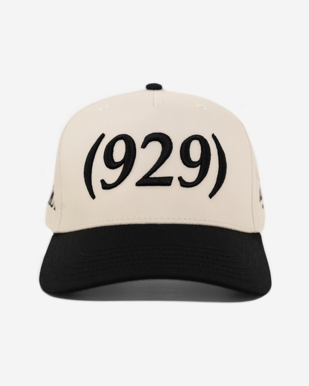 NEW YoRK AREA CoDE HAT (CREAM/BLK)