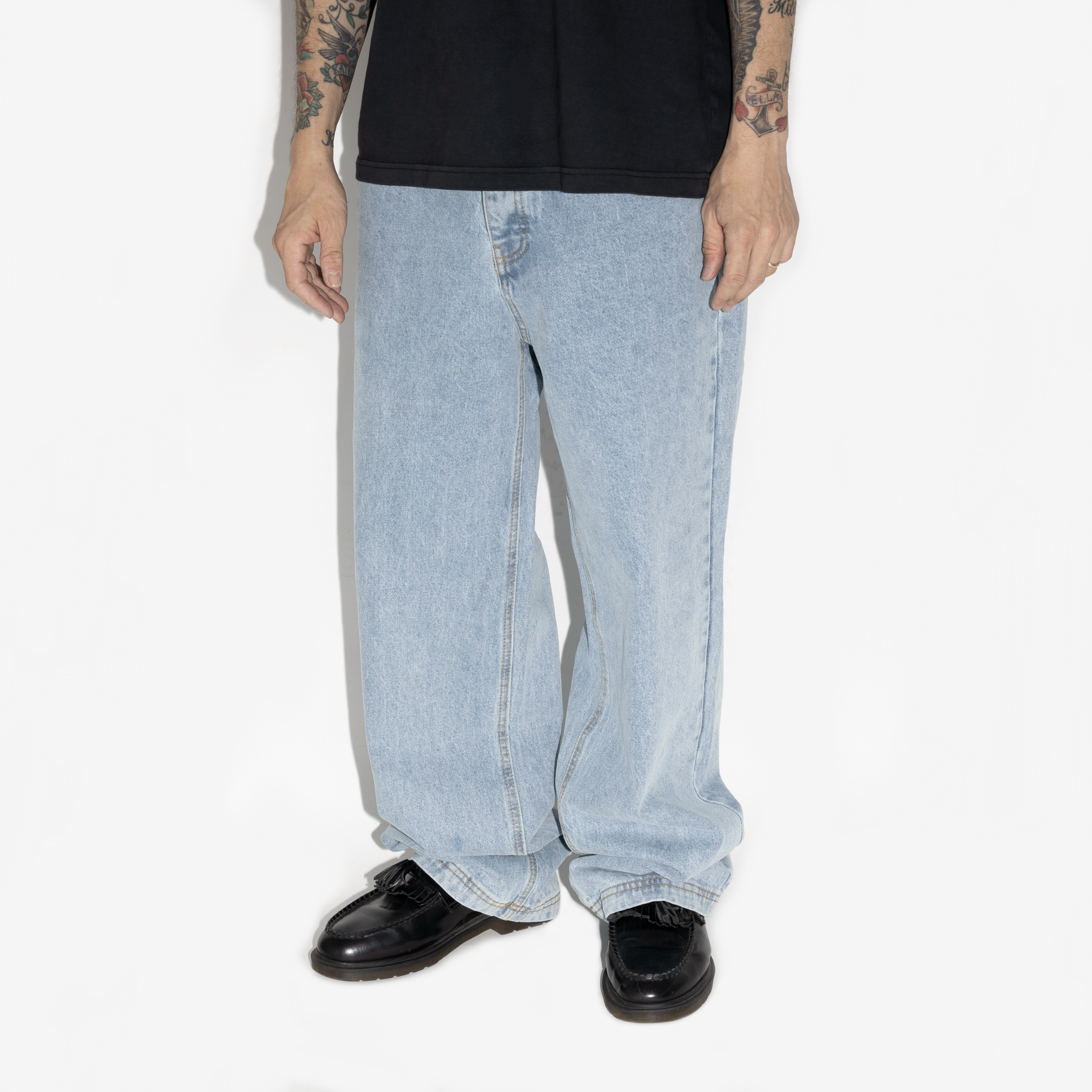 BAGGY JEANS (VINTAGE BLUE)