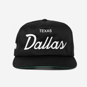 DALLAS, TEXAS THRoWBACK HAT (BLACK)