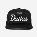 DALLAS, TEXAS THRoWBACK HAT (BLACK)