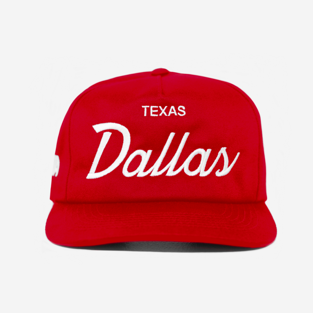 DALLAS, TEXAS THRoWBACK HAT (RED)
