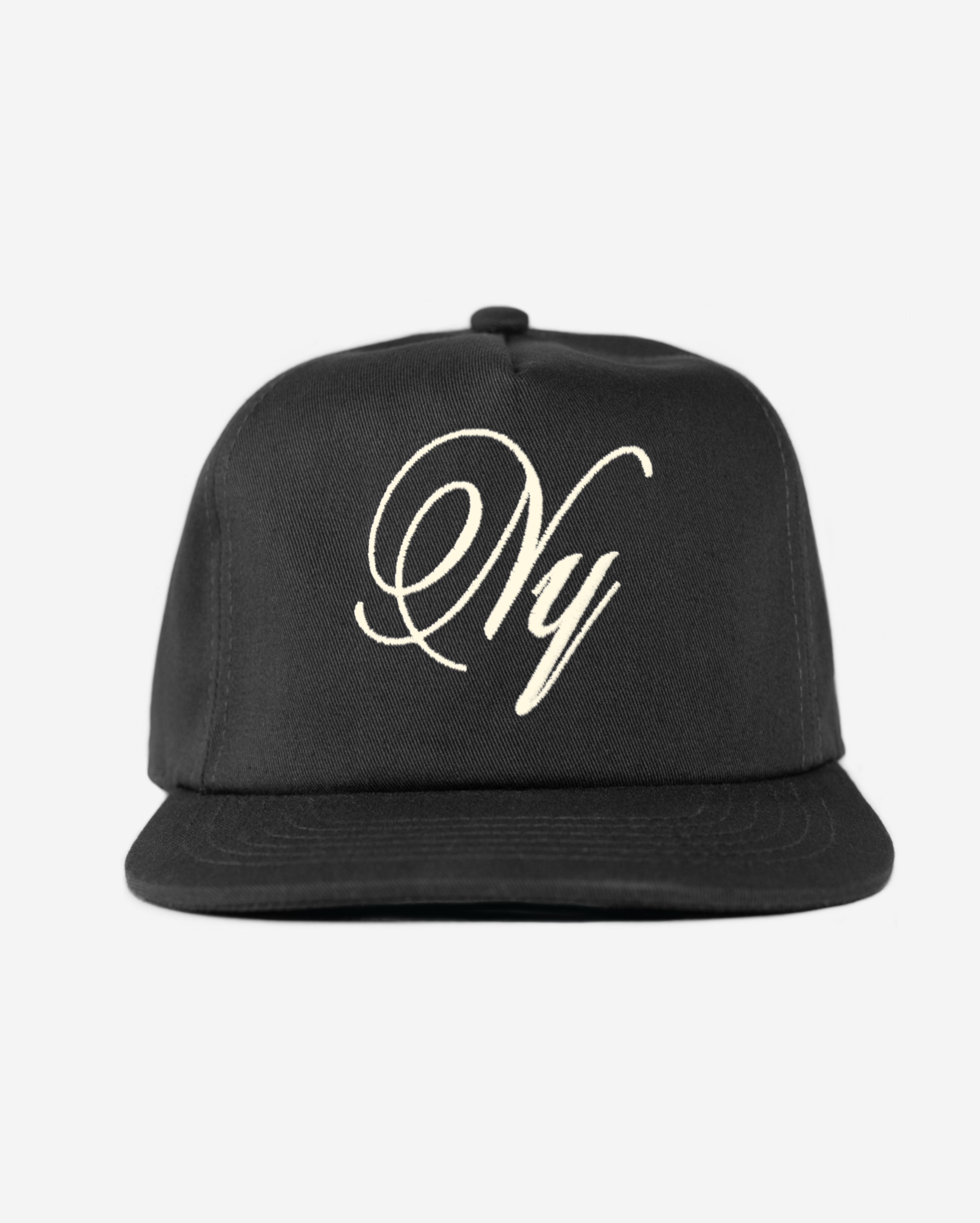 NEW YoRK SCRIPT HAT (CREAM)