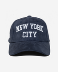 NEW YoRK CITY SUEDE HAT (NAVY)