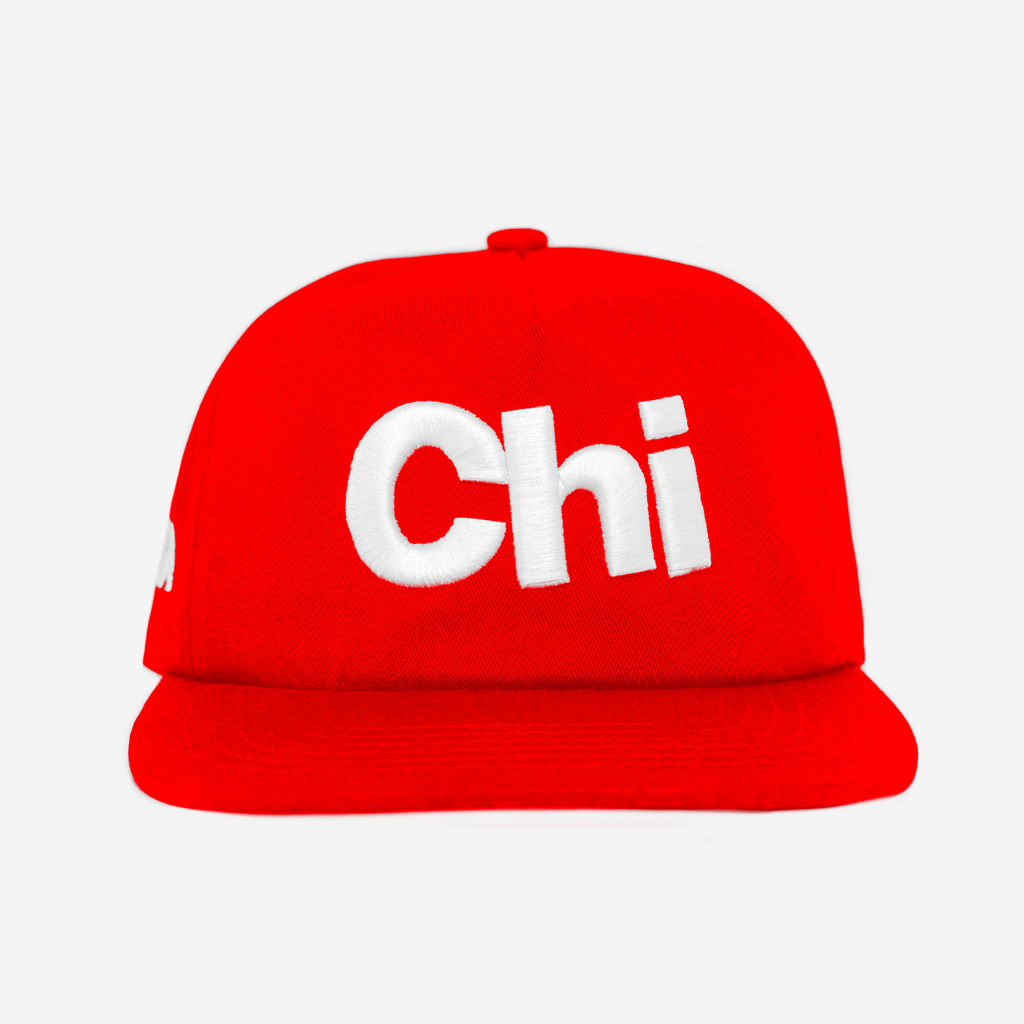 CHICAGO 3D HAT (RED)