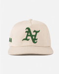 oAKLAND N HAT (CREAM/GREEN)