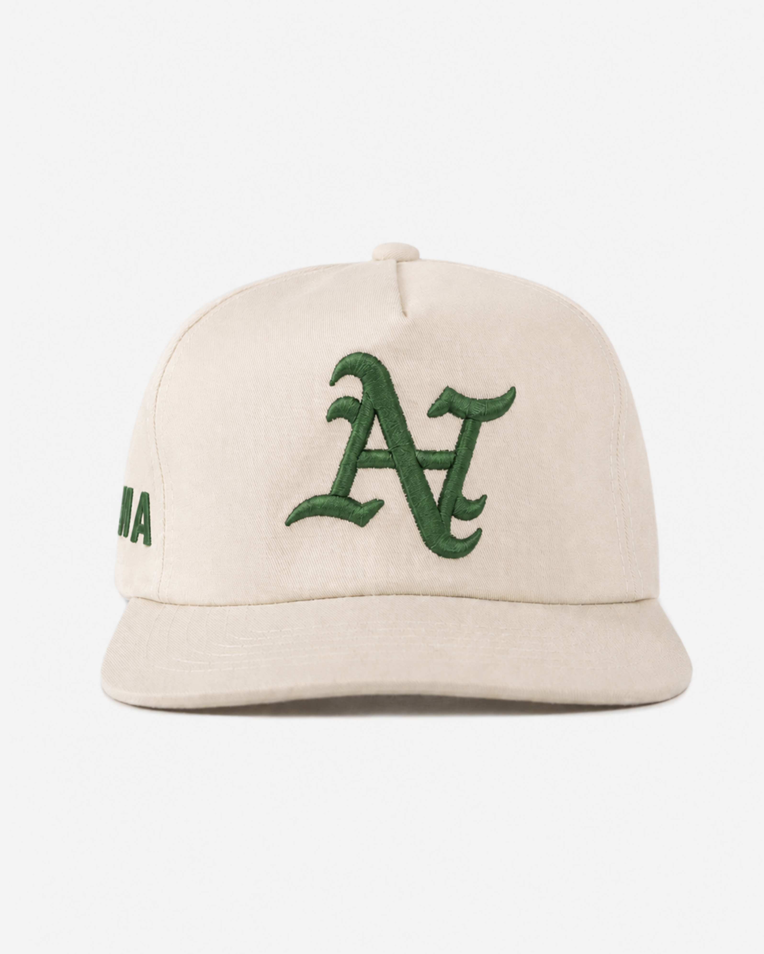 oAKLAND N HAT (CREAM/GREEN)
