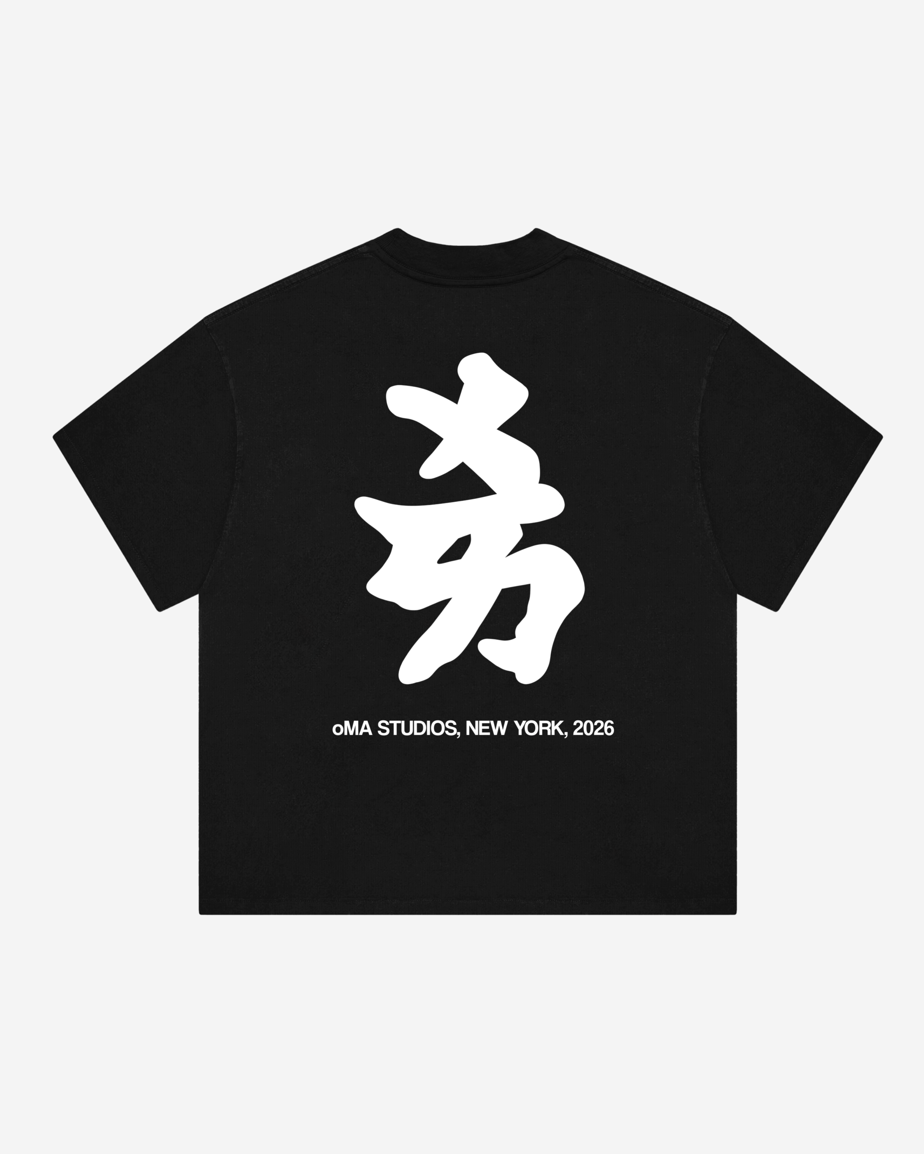 NY KANJI JAPAN SHIRT (BLACK)