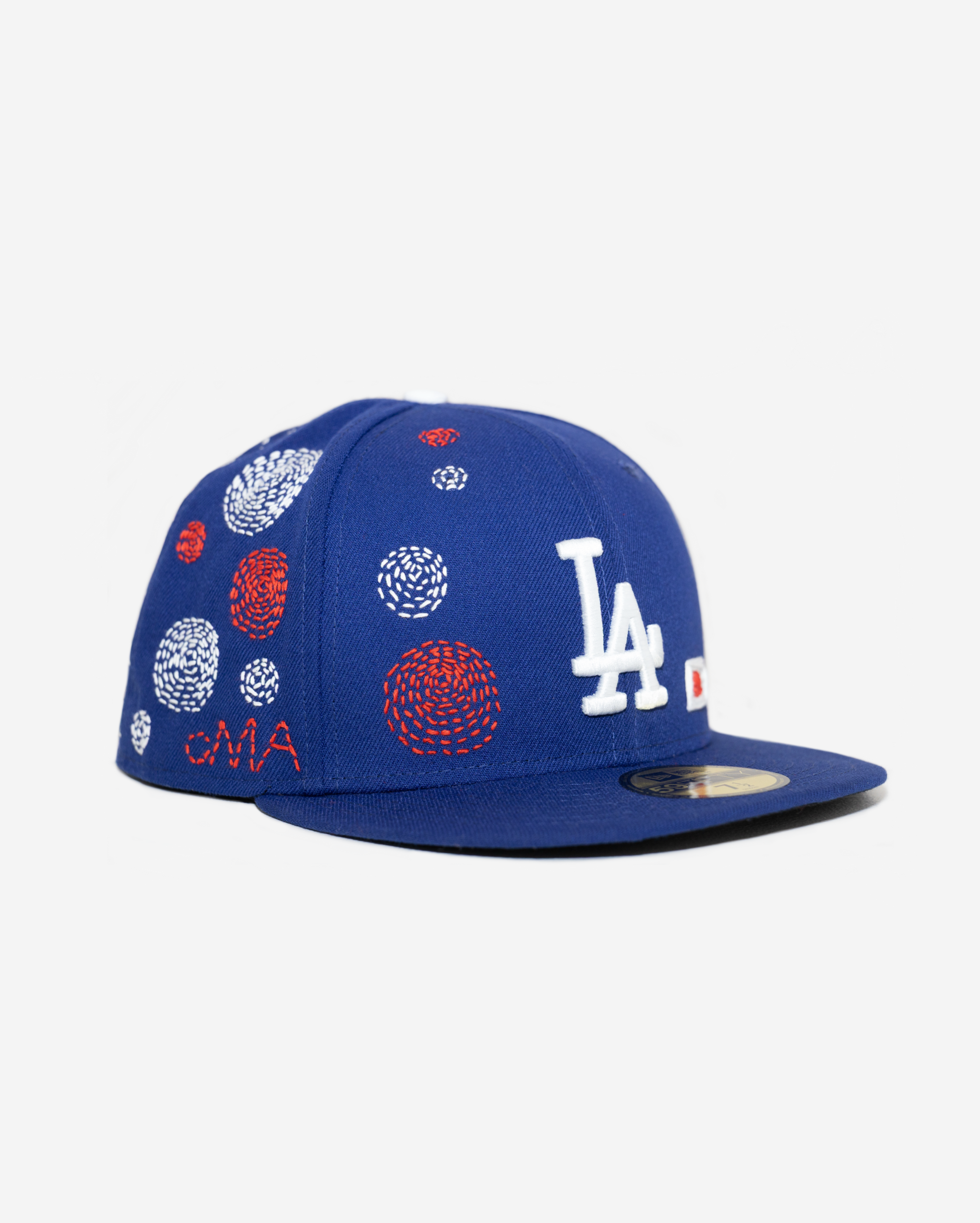 LoS ANGELES DoDGERS SASHIKo FITTED HAT (BLUE)