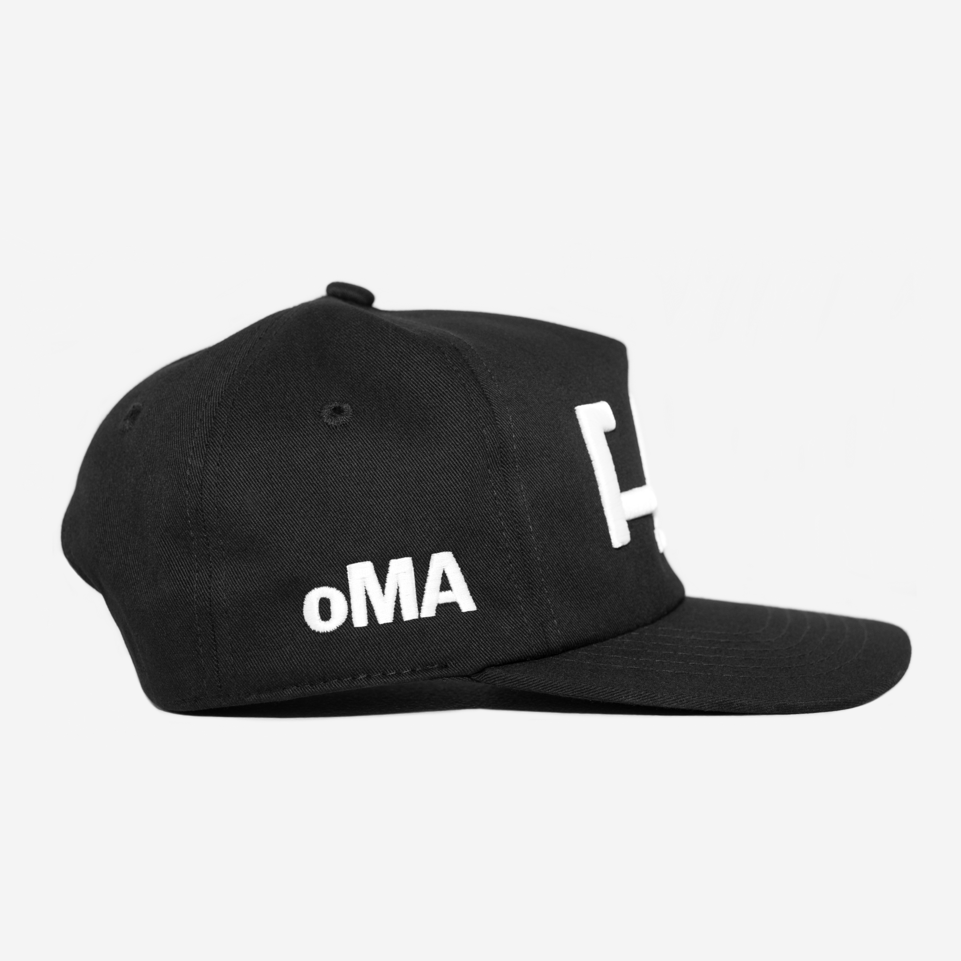 帽子 oMA STUDIOS LA LA CROWN HAT BLK/ CRM LA CURVED BRIM HAT (CREAM) – oMA Studios