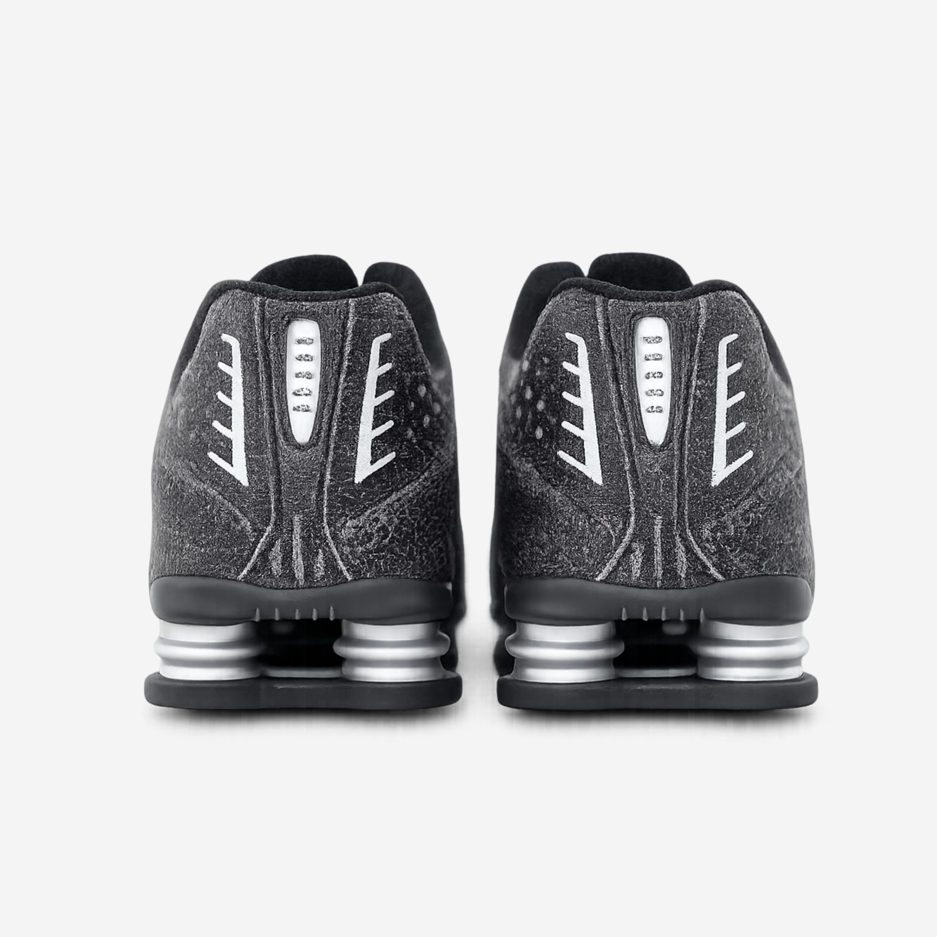 NIKE SHOX R4 PREMIUM DISTRESSED LEATHER