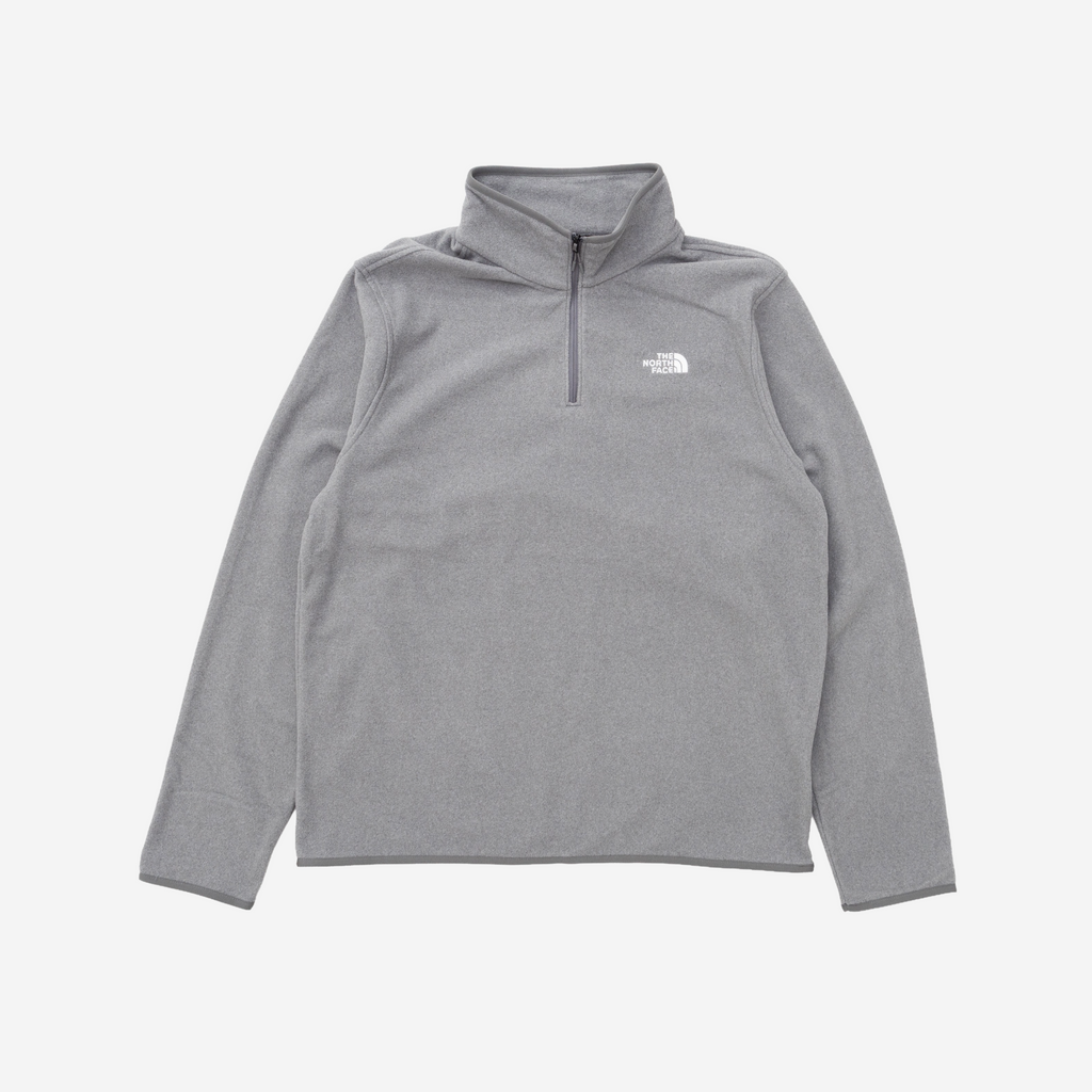 NoRTH FACE GLACIER FLEECE 1/4 ZIP JACKET (TNF GREY)