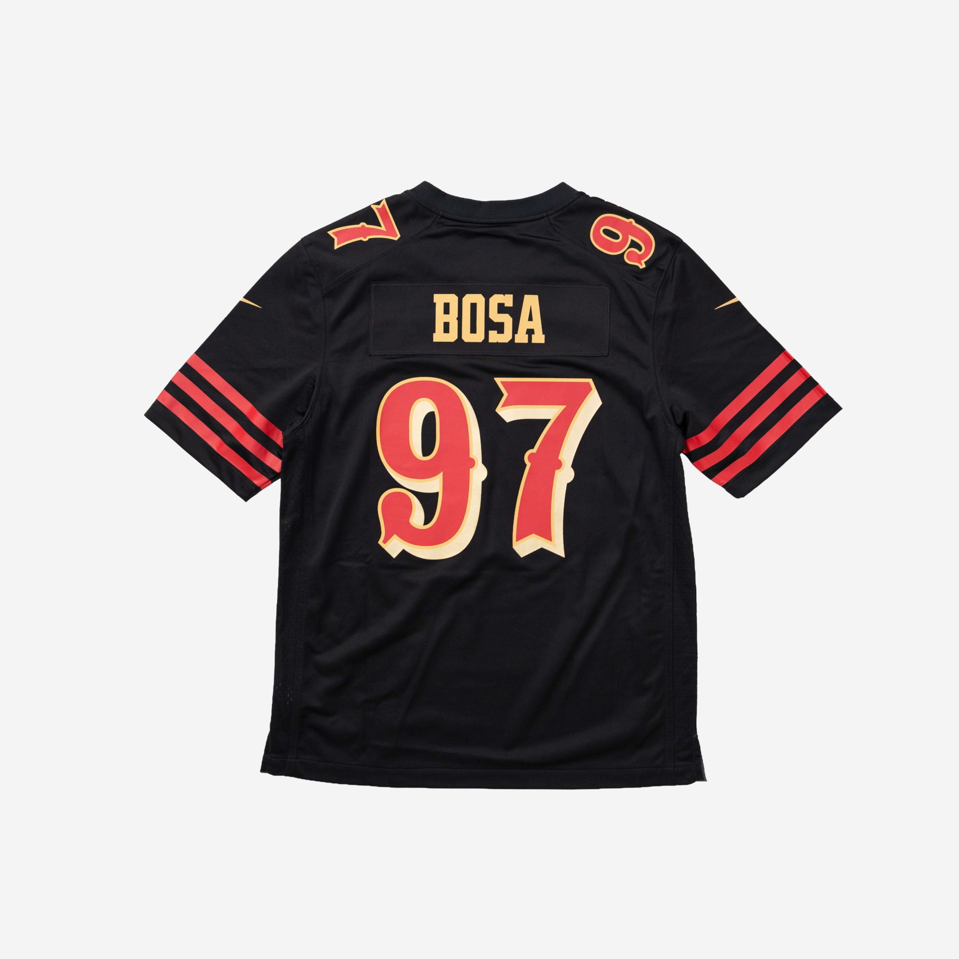 SAN FRANCISCO 49ERS NICK BoSA RIVALRIES JERSEY (BLACK)