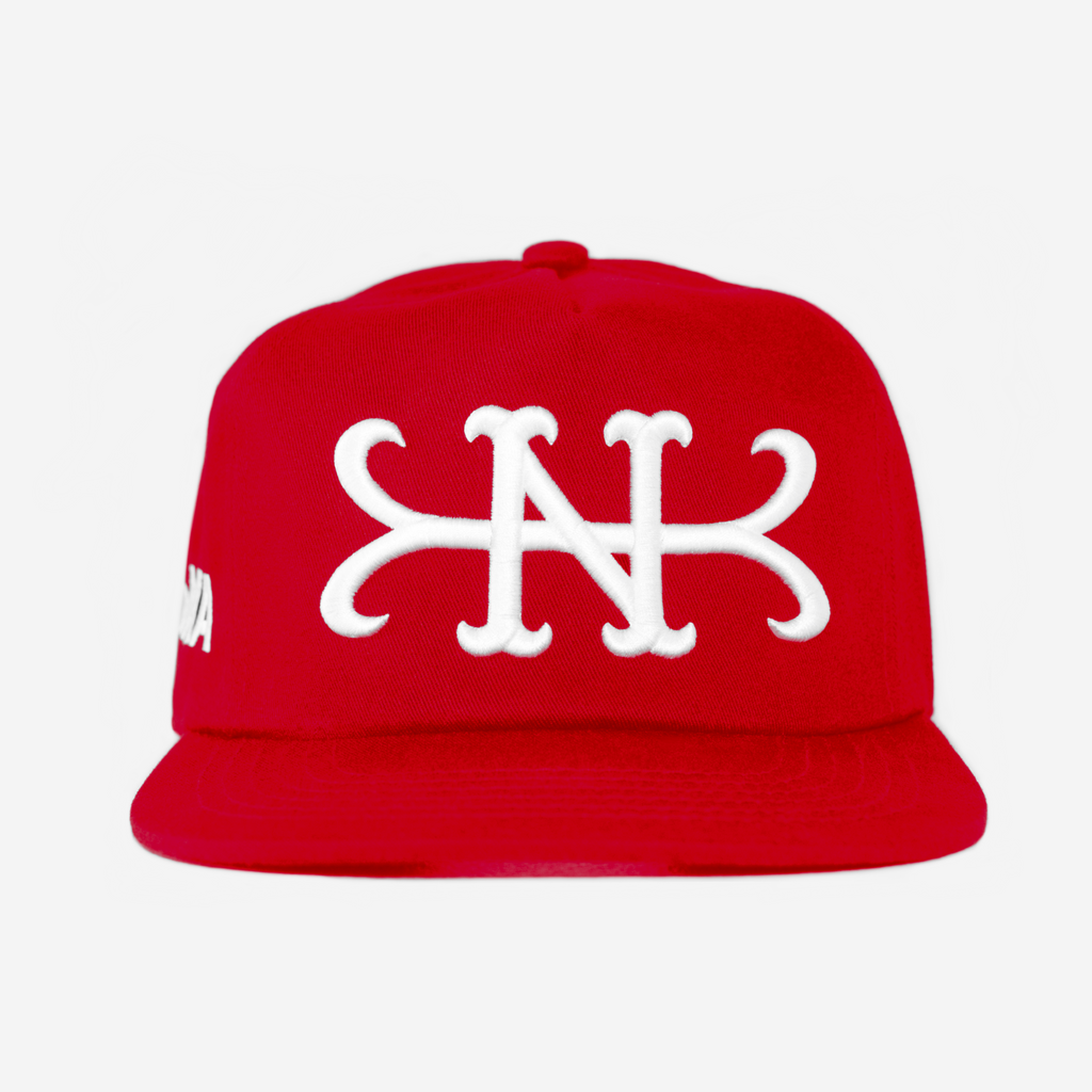 NY QUEENS HAT (RED)