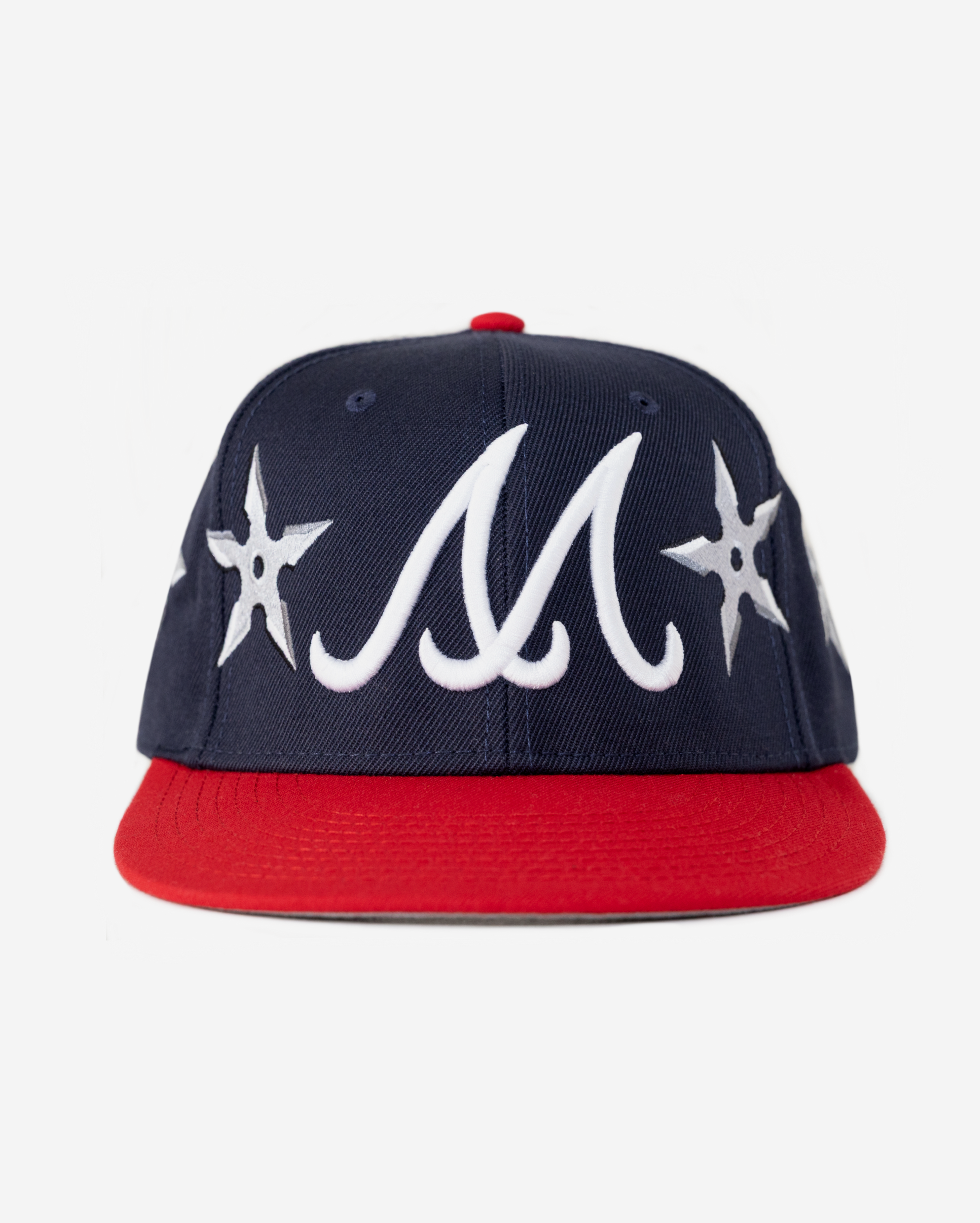 ATLANTA NINJA STAR HAT (BLUE/RED)