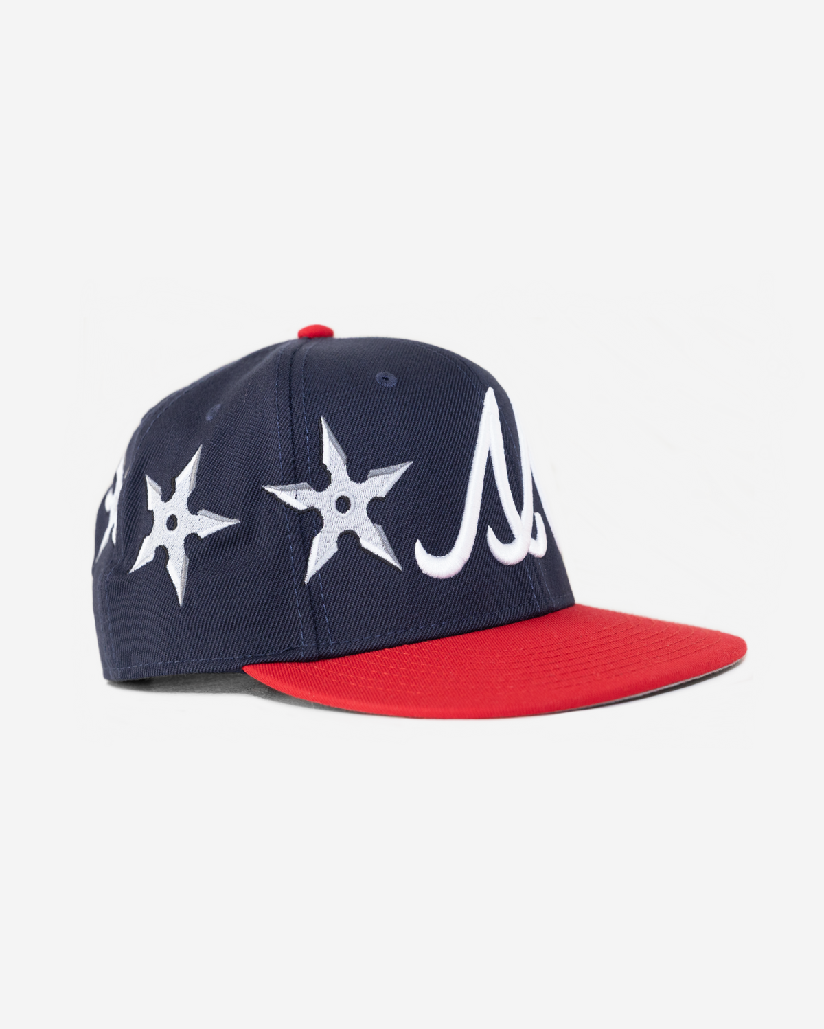 ATLANTA NINJA STAR HAT (BLUE/RED)