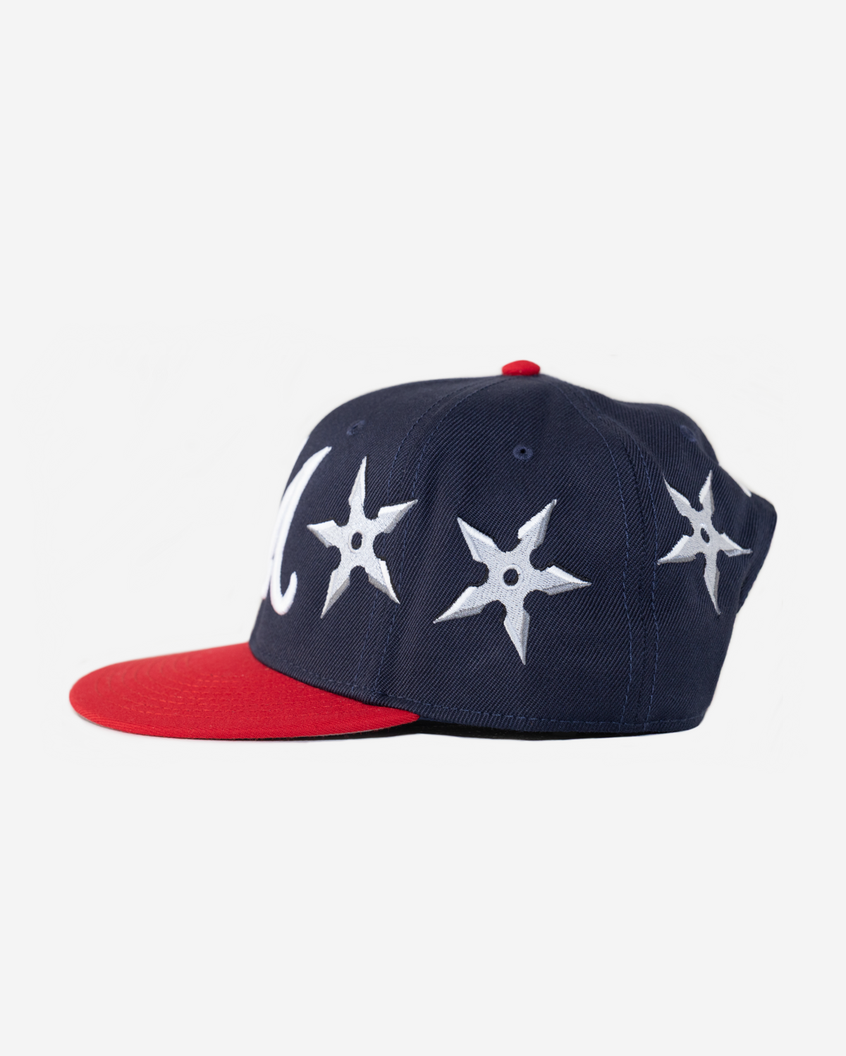 ATLANTA NINJA STAR HAT (BLUE/RED)
