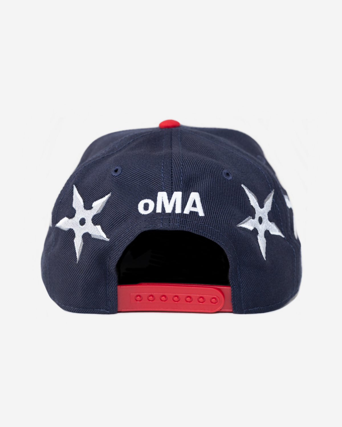 ATLANTA NINJA STAR HAT (BLUE/RED)