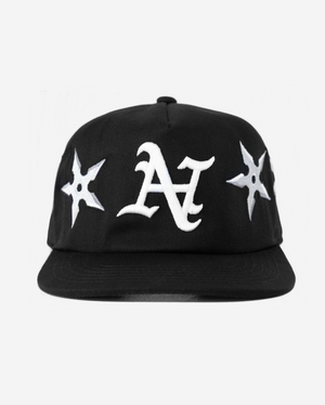 oAKLAND NINJA STAR HAT (BLACK)