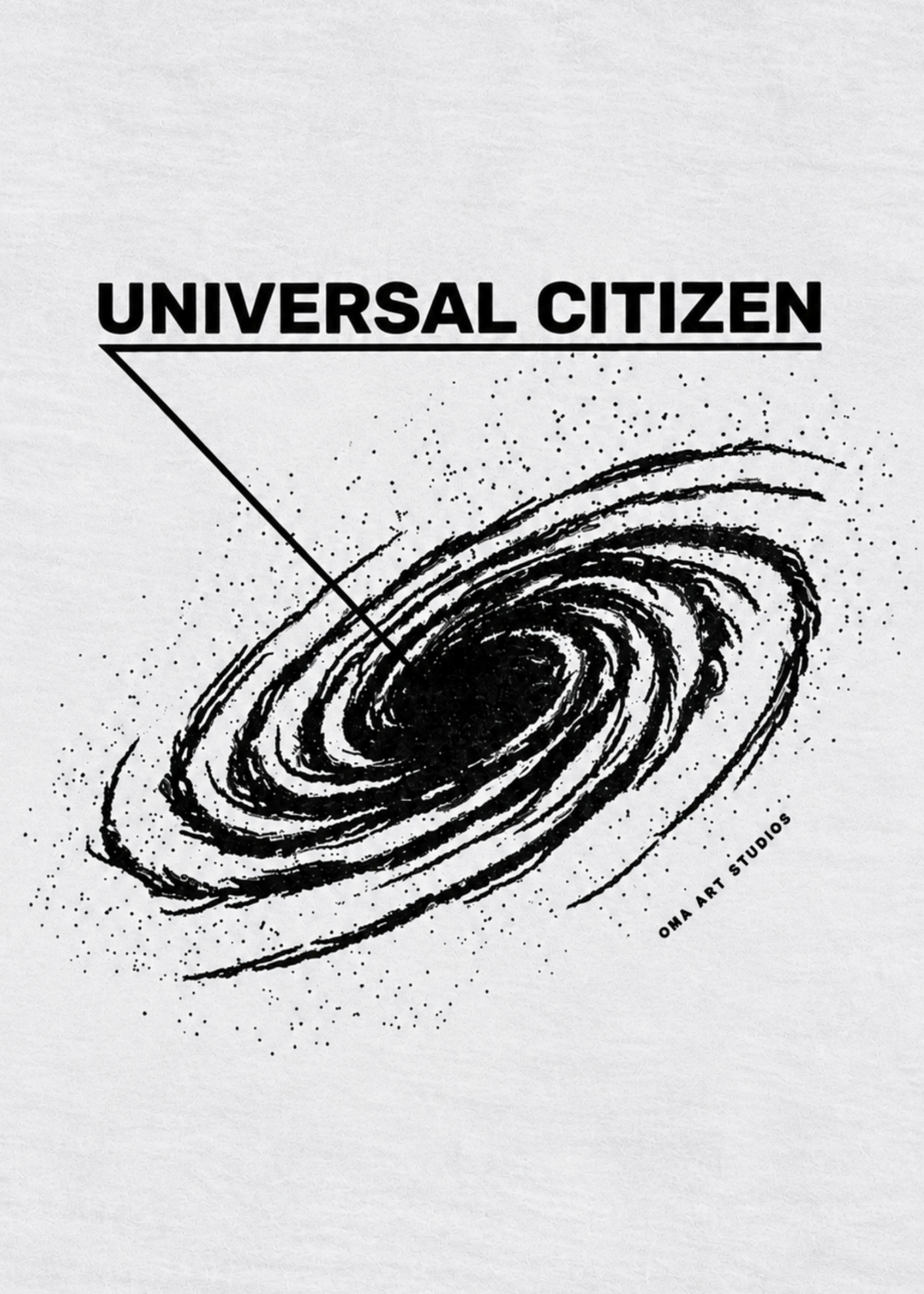 UNIVERSAL CITIZEN T-SHIRT (WHITE)