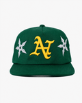 oAKLAND NINJA STAR HAT (GREEN)