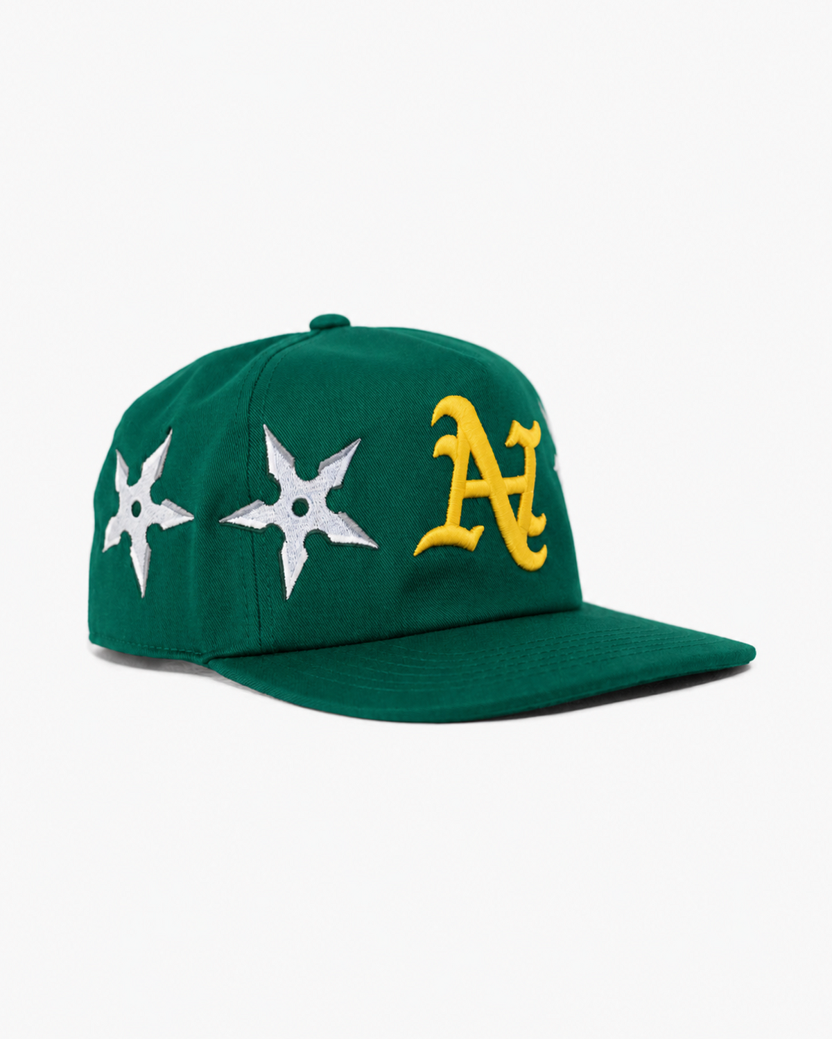 oAKLAND NINJA STAR HAT (GREEN)