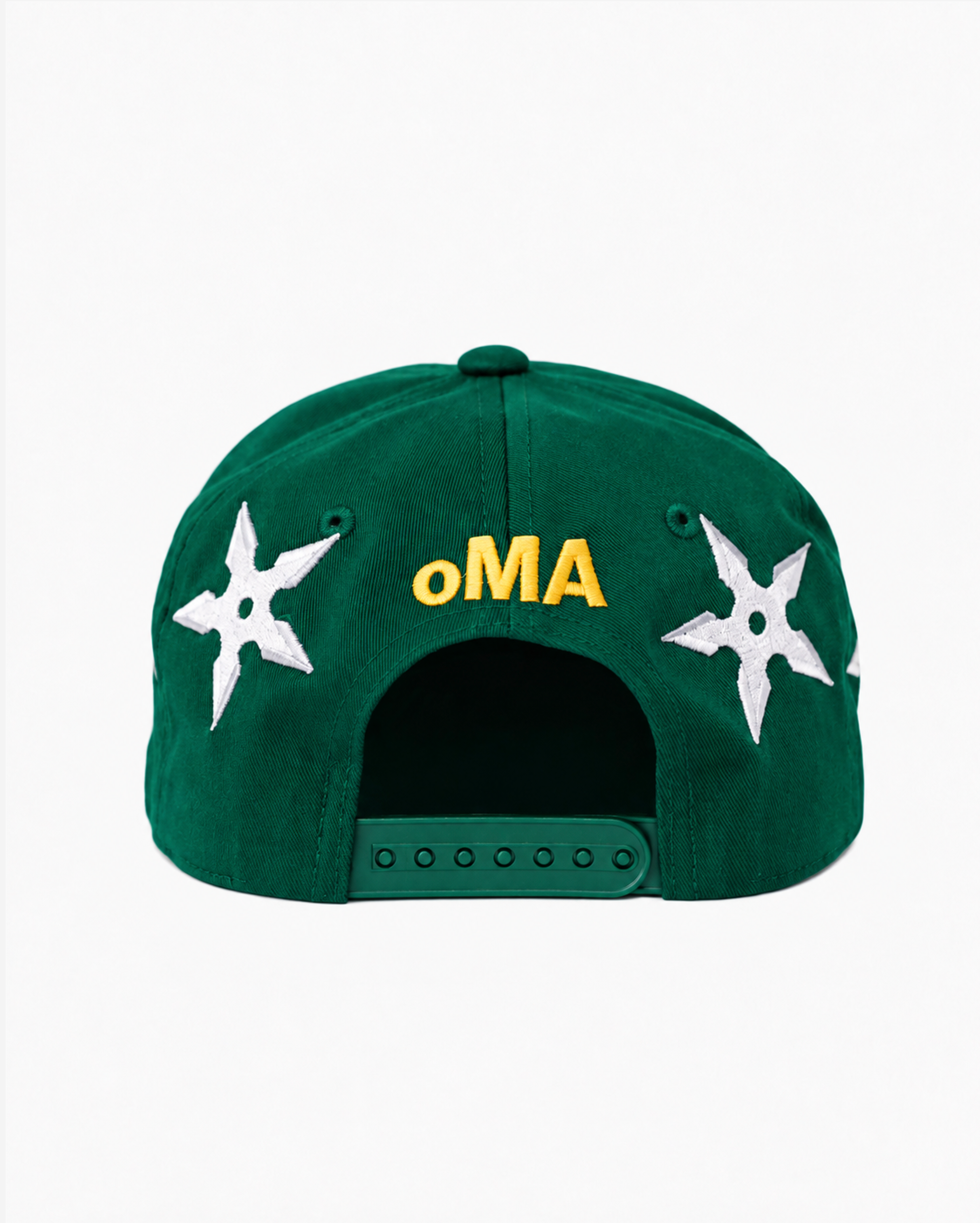 oAKLAND NINJA STAR HAT (GREEN)