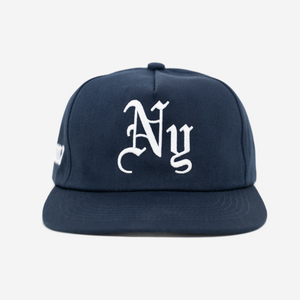 NY GoTH HAT (NAVY)
