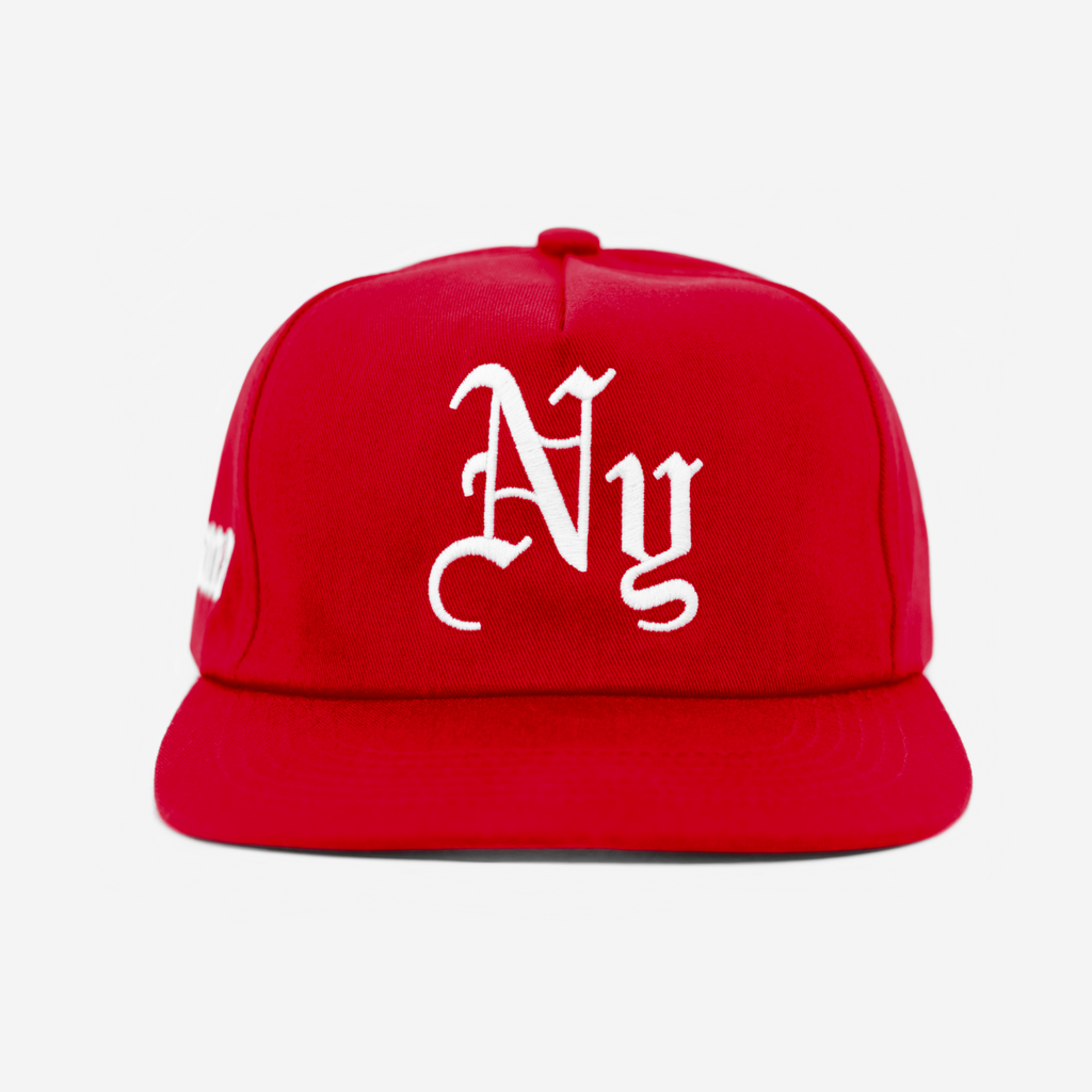 NY GoTH HAT (RED)