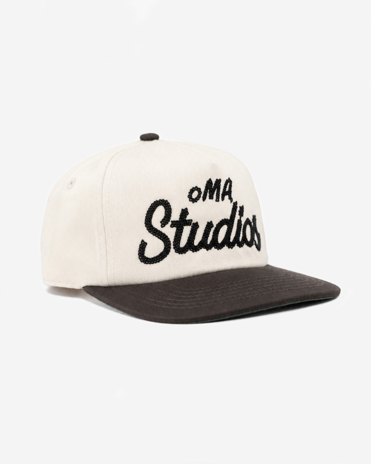 oMA STUDIOS CHAIN STITCH HAT (IVoRY)