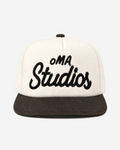 oMA STUDIOS CHAIN STITCH HAT (IVoRY)