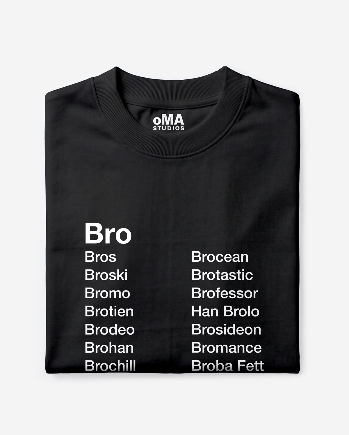 BRo T-SHIRT (BLACK)
