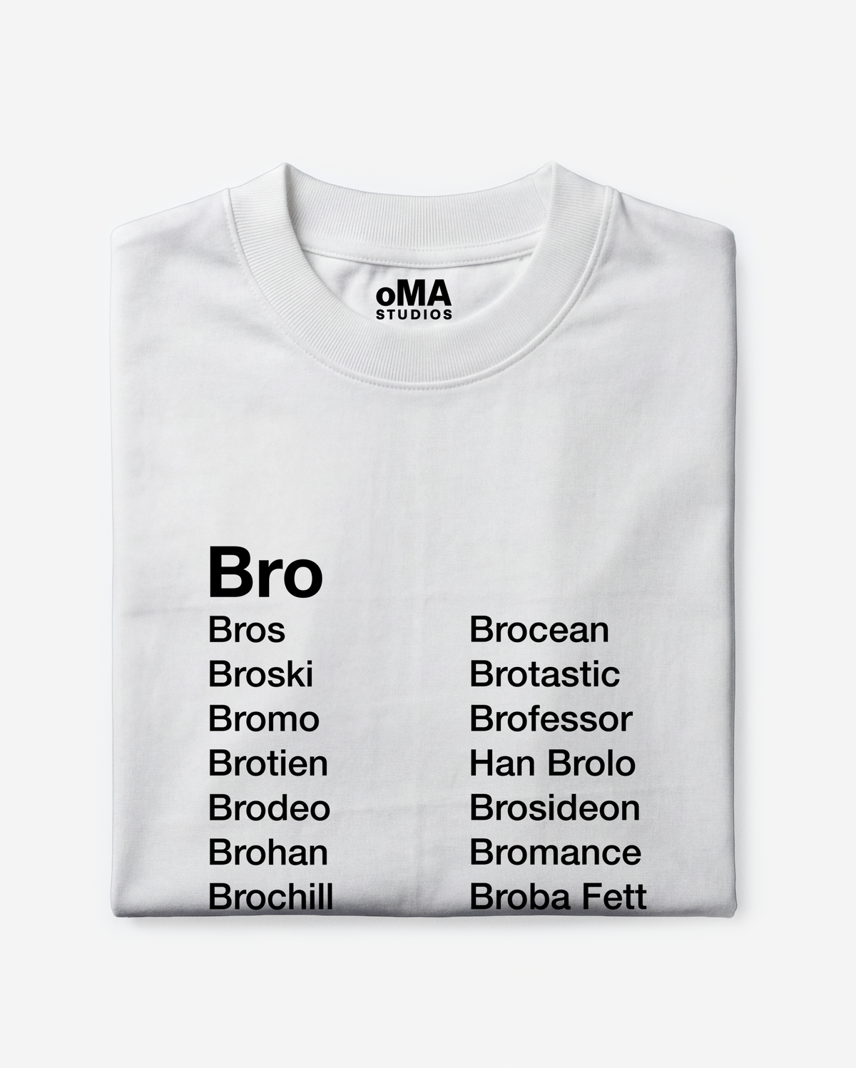 BRo T-SHIRT (WHITE)