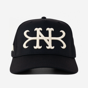 NY QUEENS HAT CURVED BRIM (CREAM)