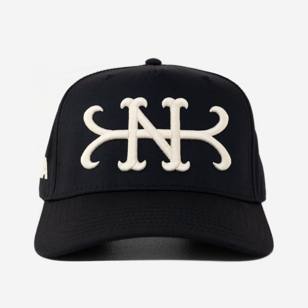 NY QUEENS HAT CURVED BRIM (CREAM)