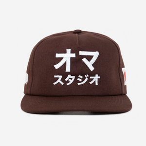 oMA STUDIOS JAPAN HAT (BRoWN)