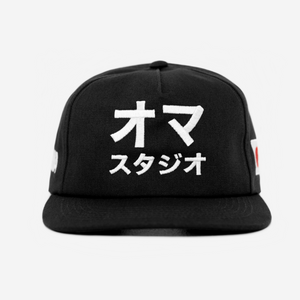 oMA STUDIOS JAPAN HAT (BLACK)