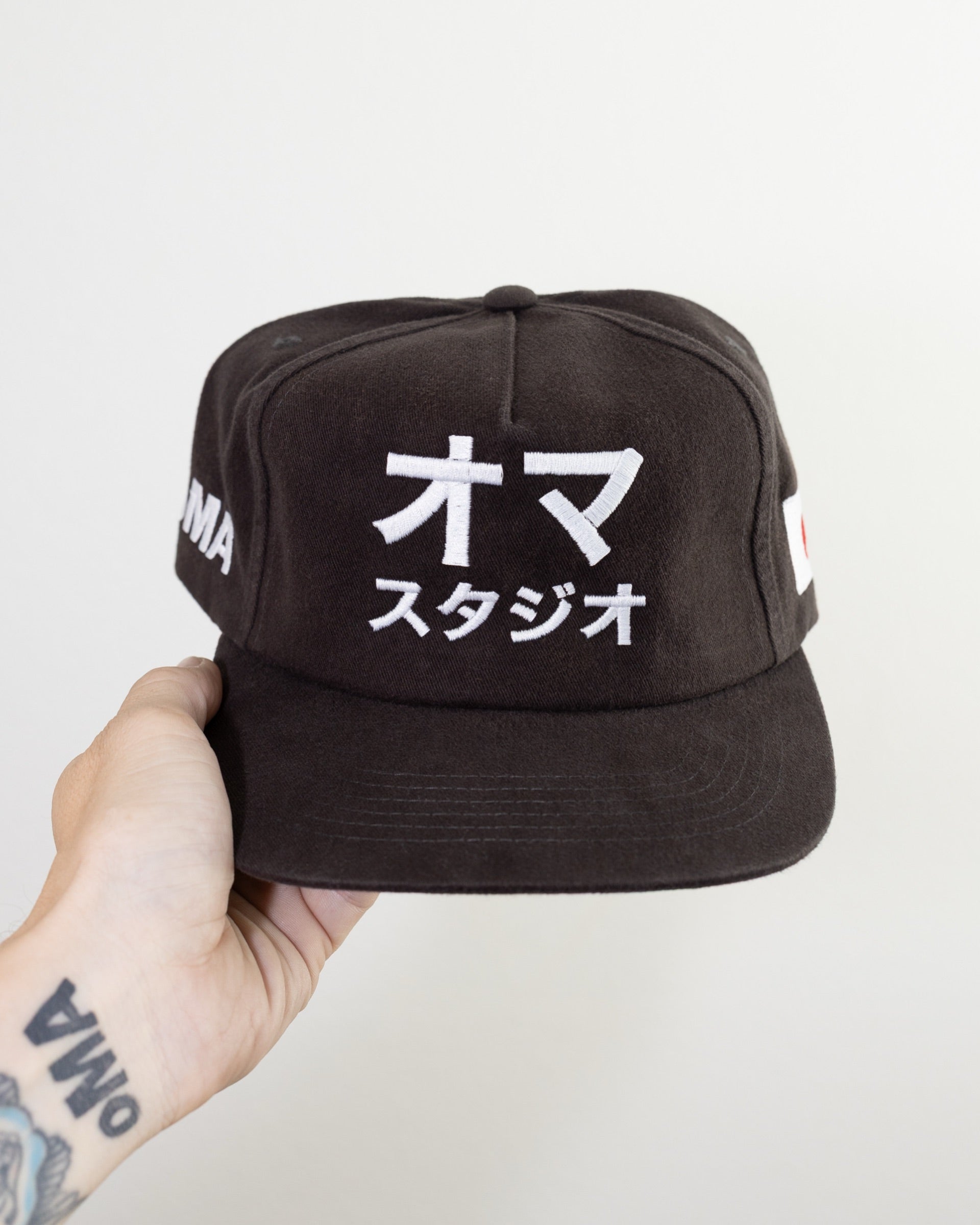 oMA STUDIOS JAPAN HAT (VINTAGE BLACK)